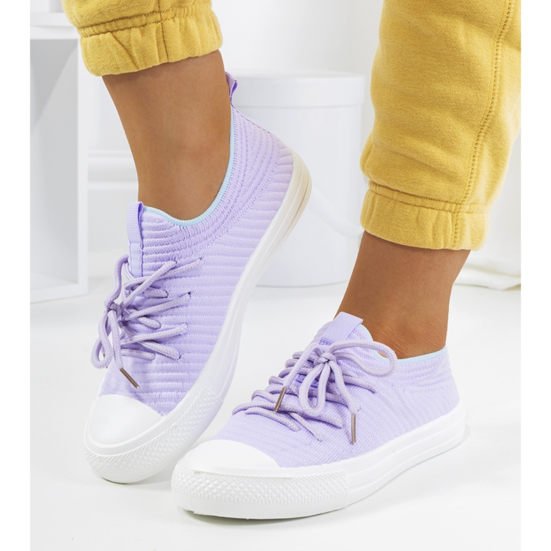 Medina purple women's sneakers 2