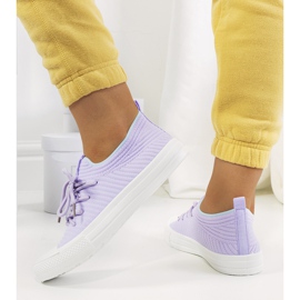 Medina purple women's sneakers violet 1