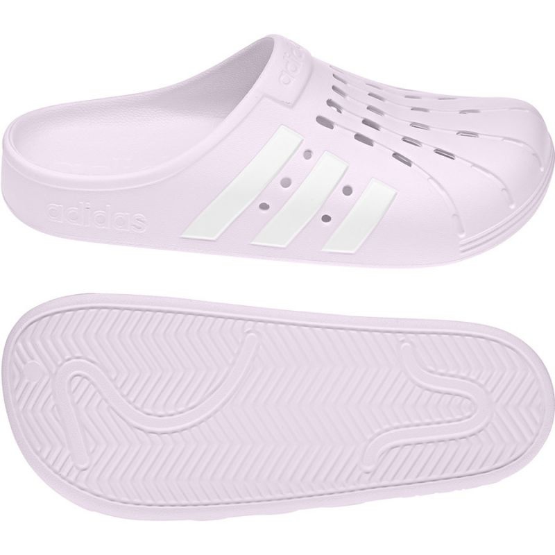 Adidas slippers pink sales