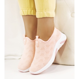 Abby pink trainers 1