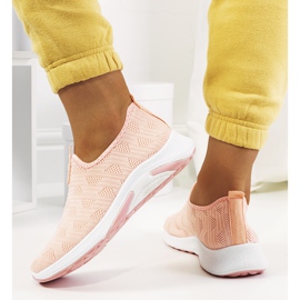 Abby pink trainers 2