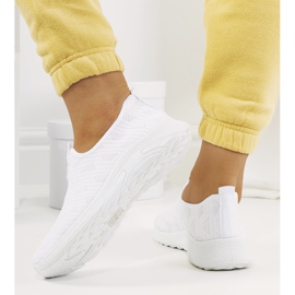 Abby's white trainers 1