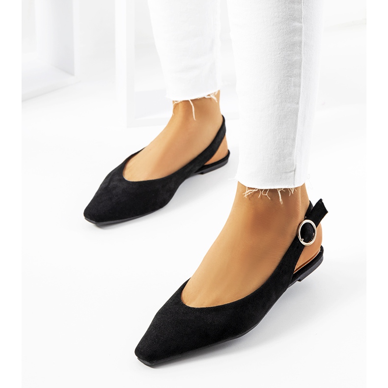 Black Martinez ballerinas 1