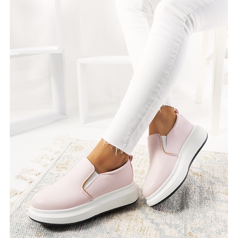 Watts pink women's sneakers 1