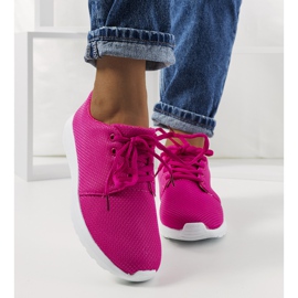 Pink Dotson trainers 1