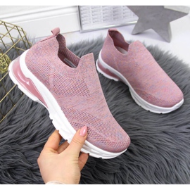 Slip on sports shoes Potocki W WOL57B pink 1