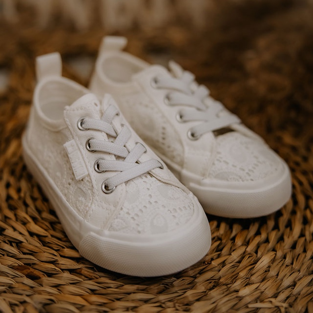 Openwork Sneakers Big Star JJ374020 White 2