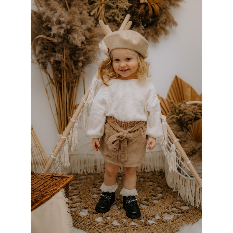 FR1 Children's Boots Warmed With Fur Black Flossie 2