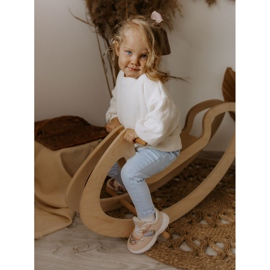 FR1 Leather Sport Shoes Snakeskin Pink Gabbie 1