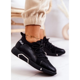 Vinceza Sport Shoes Sneakers Slip-on Black Marvene 2