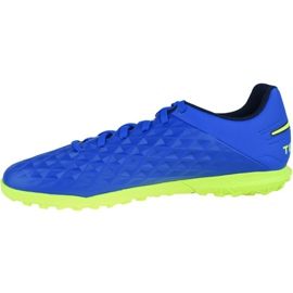 Nike Tiempo Legend 8 Club Tf M AT6109-474 football boots multicolored blue 1
