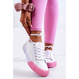 Material Sneakers Big Star JJ274111 White sneakers 1 Material Sneakers Big Star JJ274111 White sneakers 1