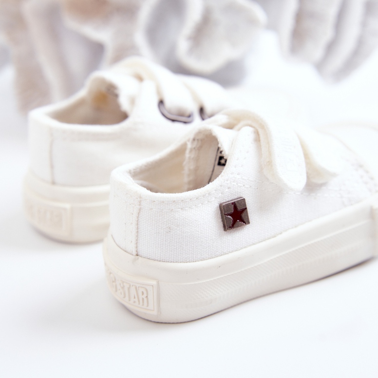 Children's Classic Sneakers Big Star JJ374037 White 2 Children's Classic Sneakers Big Star JJ374037 White 2