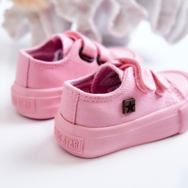 Children's Classic Sneakers Big Star JJ374040 Pink 2