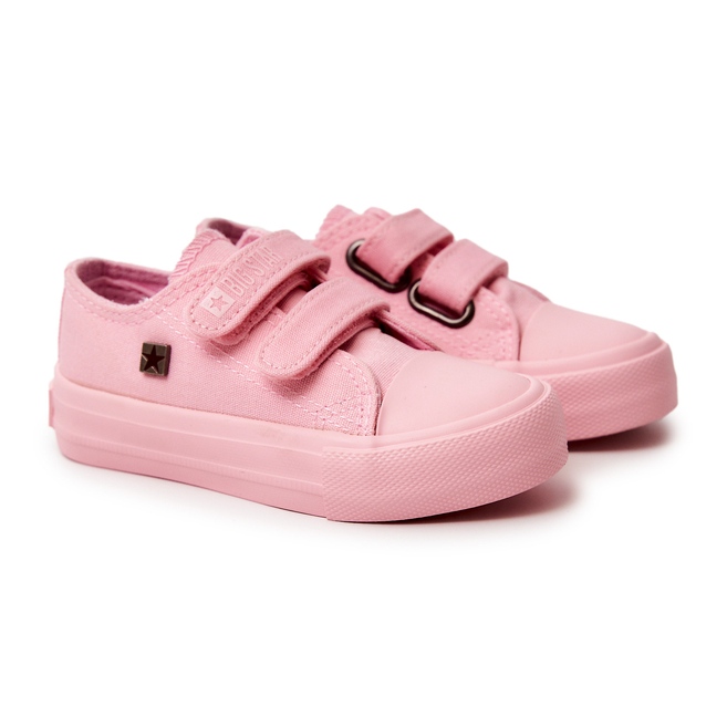 Children's Classic Sneakers Big Star JJ374045 Pink 1