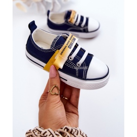 Children's Low Sneakers Big Star JJ374077 Navy Blue 1