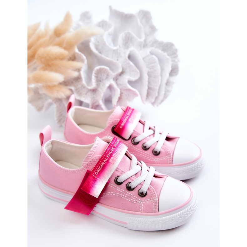 Children's Low Sneakers Big Star JJ374073 Pink 2 Children's Low Sneakers Big Star JJ374073 Pink 2
