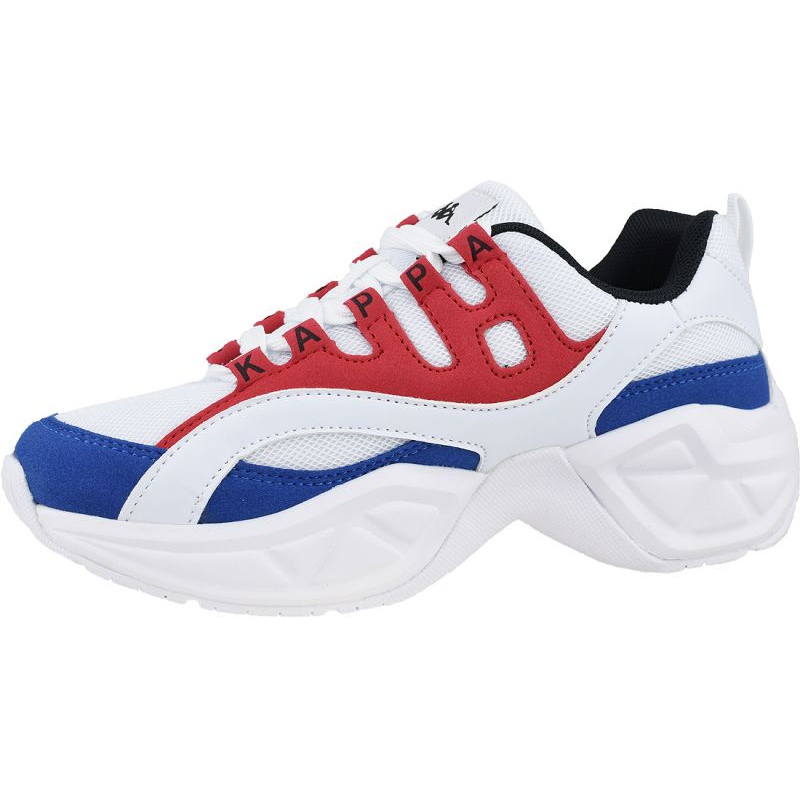 Kappa W white red blue multicolored KeeShoes