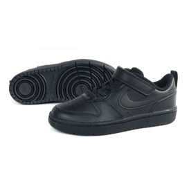Nike Court Borough Low 2 Jr BQ5451-001 shoes black 1 Nike Court Borough Low 2 Jr BQ5451-001 shoes black 1