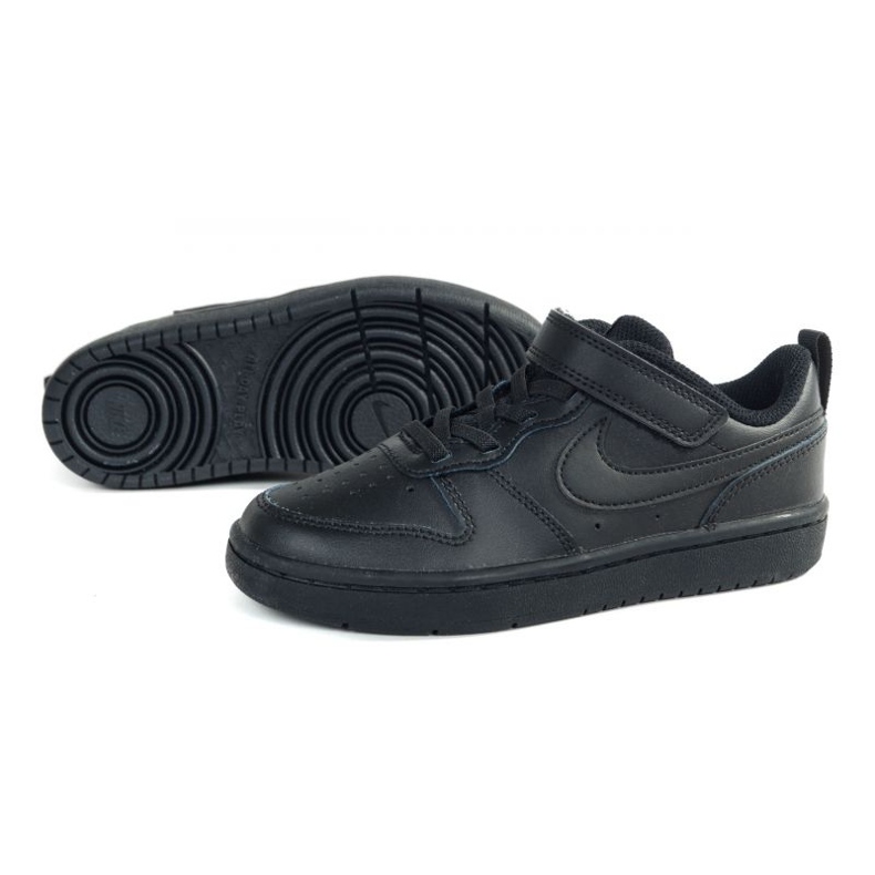 Nike Court Borough Low 2 Jr BQ5451-001 shoes black 1 Nike Court Borough Low 2 Jr BQ5451-001 shoes black 1