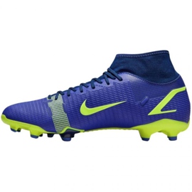 Nike Mercurial Superfly 8 Academy FG / MG M CV0843 574 soccer shoes blue blue 1
