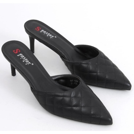 Quilted stilettos Gloria Black 2