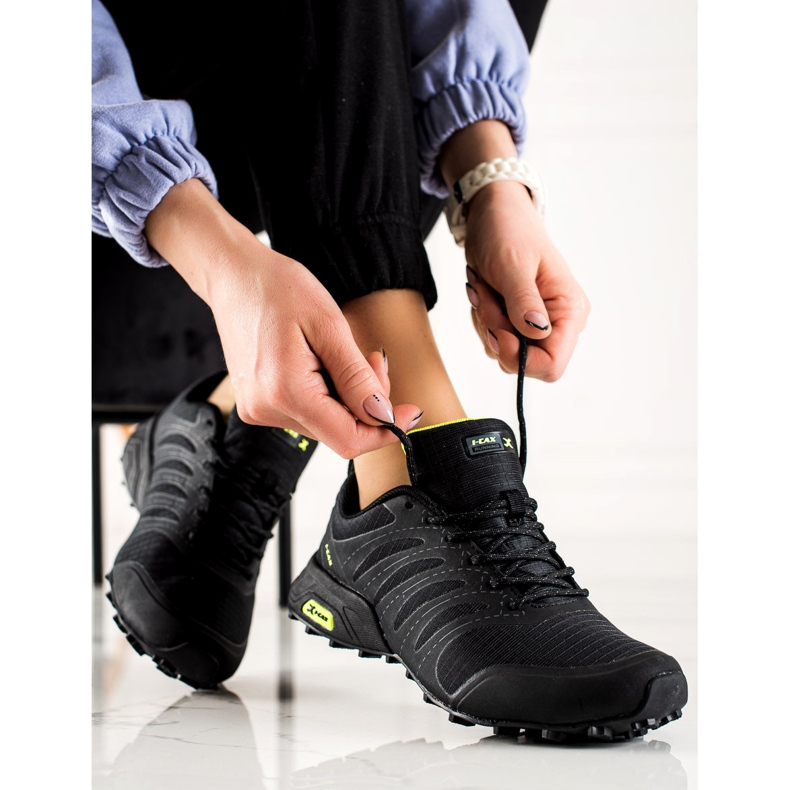 TRENDI Comfortable Trekking Shoes black 1 TRENDI Comfortable Trekking Shoes black 1