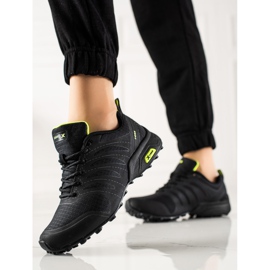 TRENDI Comfortable Trekking Shoes black 2 TRENDI Comfortable Trekking Shoes black 2