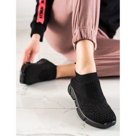 SUPER COOL Black Sports Sneakers 2
