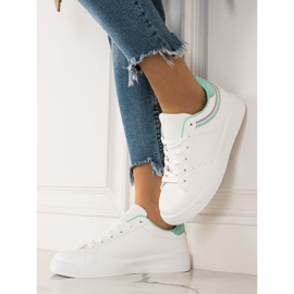 TRENDI Casual White Sneakers 2