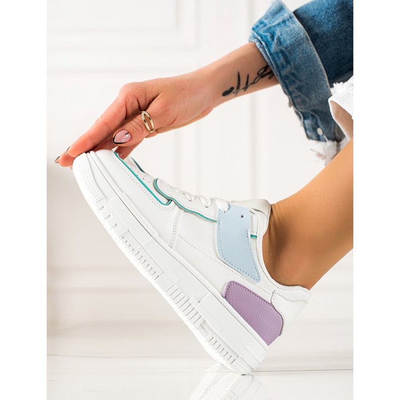 TRENDI Sneakers On The Platform white multicolored 1