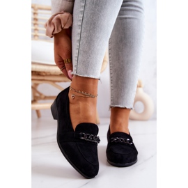 Vinceza Yasmin Black Suede Loafers 2