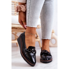 Vinceza Patent Leather Wedge Shoes Black Melodies 2 Vinceza Patent Leather Wedge Shoes Black Melodies 2