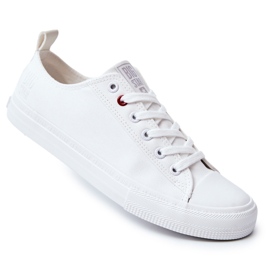 Men's Material Sneakers Big Star JJ174001 White 1