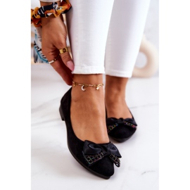 PE1 Classic Black Grayson Bow Ballerina 2