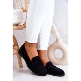 PE1 Jayden Black Suede Loafers With Belt 1 PE1 Jayden Black Suede Loafers With Belt 1