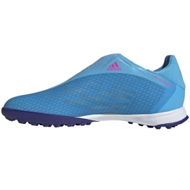 Adidas X Speedflow.3 Ll Tf GW7500 shoes blue blue 1 Adidas X Speedflow.3 Ll Tf GW7500 shoes blue blue 1