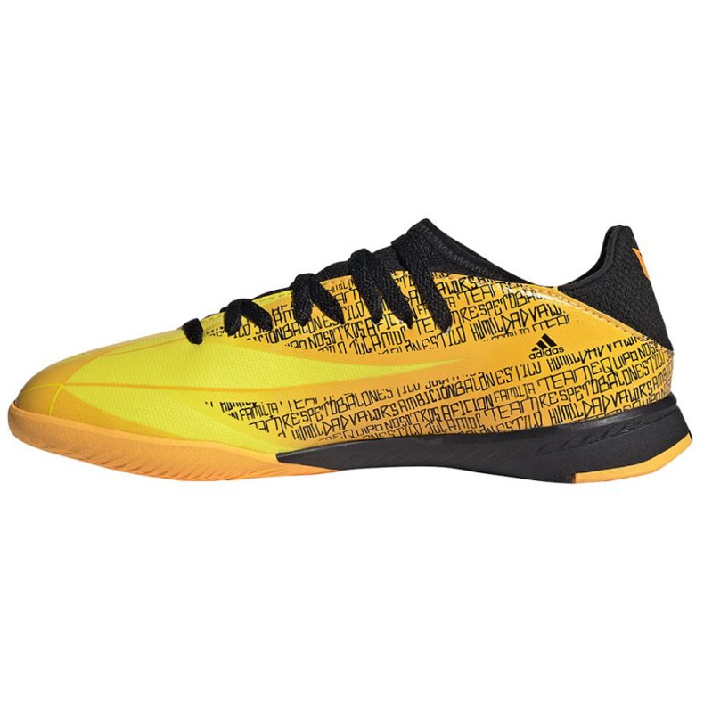 Adidas X Speedflow Messi.3 In J Jr GW7422 shoes yellow golden 1