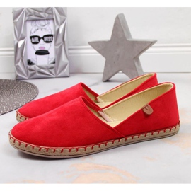 Red Espadrilles with a Vinceza W JAN82D cut 2