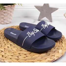 Beach slippers Big Star W JJ274A299 navy blue 2