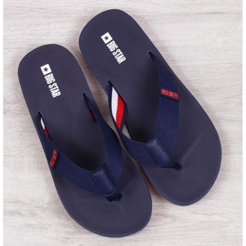 Pool slippers Big Star M JJ174518 navy blue 1