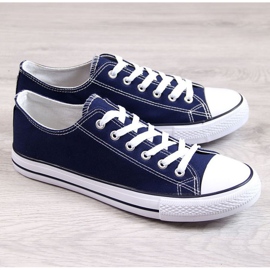 Low-top sneakers Atletico M ATC239C navy blue sneakers 1