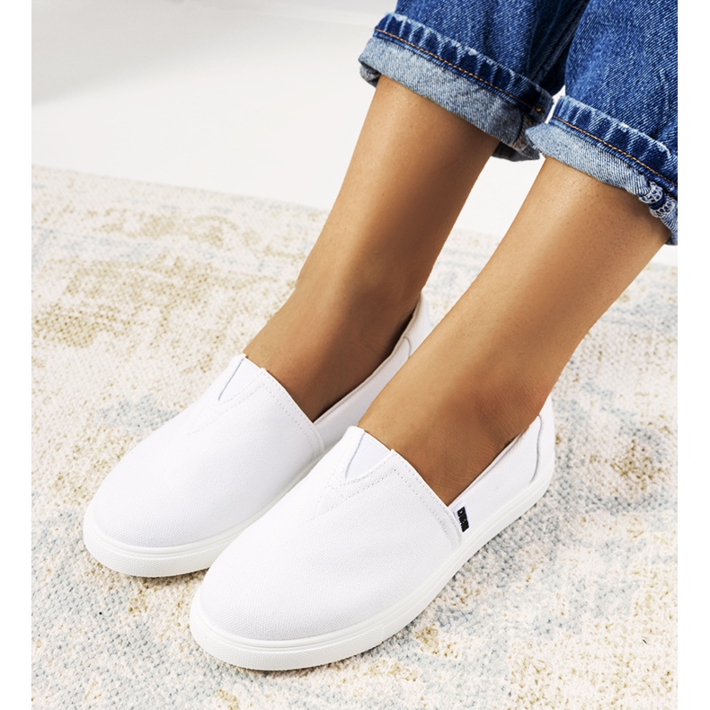 Women's white sneakers Big Star JJ274173 1