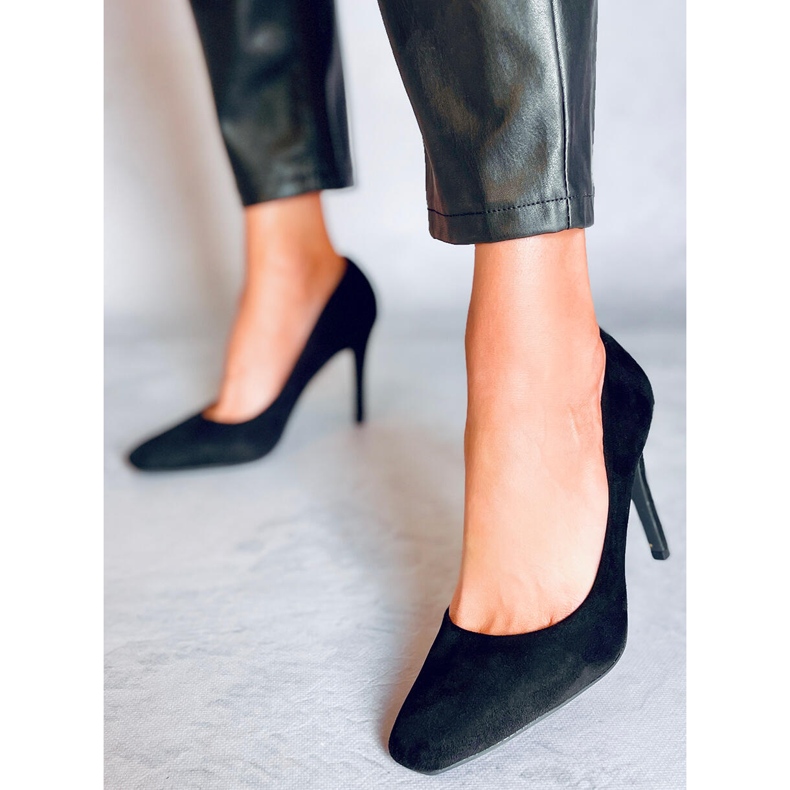 Editta Black women's high heels 2