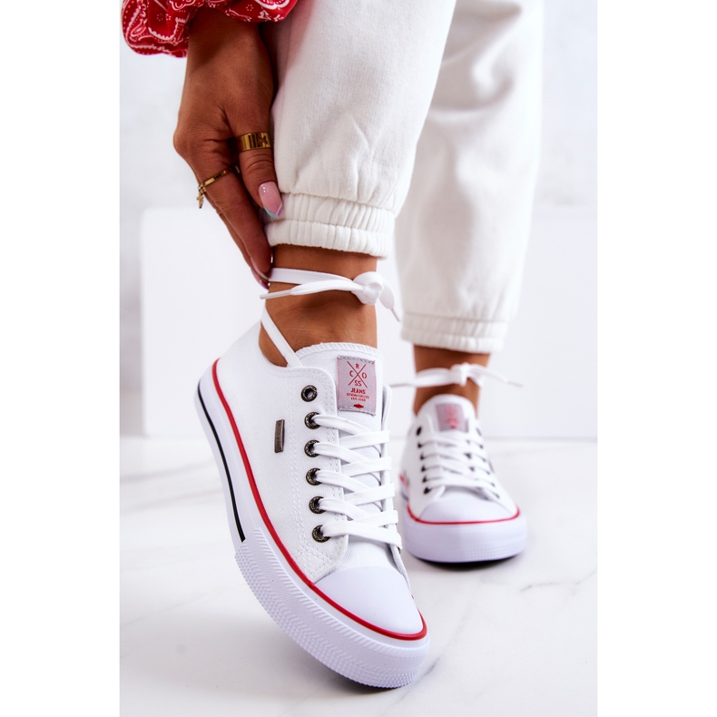 Women's Classic Sneakers Cross Jeans JJ2R4009C White 1 Women's Classic Sneakers Cross Jeans JJ2R4009C White 1