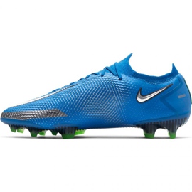 Nike Phantom Gt Elite Fg M CK8439 400 football shoe blue blue 1