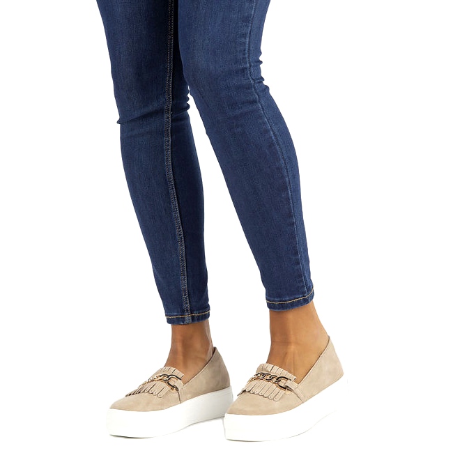 Lordsy women's leather shoes Filippo DP3532 / 22 Beige 6