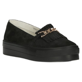 Lordsy women's leather shoes Filippo DP3532 / 22 Black 2