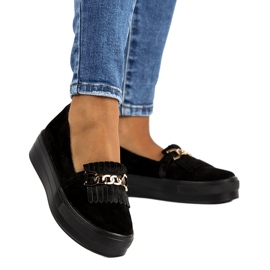Lordsy women's leather shoes Filippo DP3532 / 22 Black 5