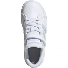 Adidas Grand Court C Jr EG6738 shoes white 1